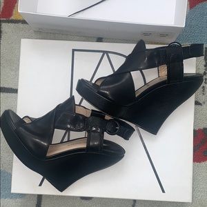 Paul Andrew Wedge Sandals